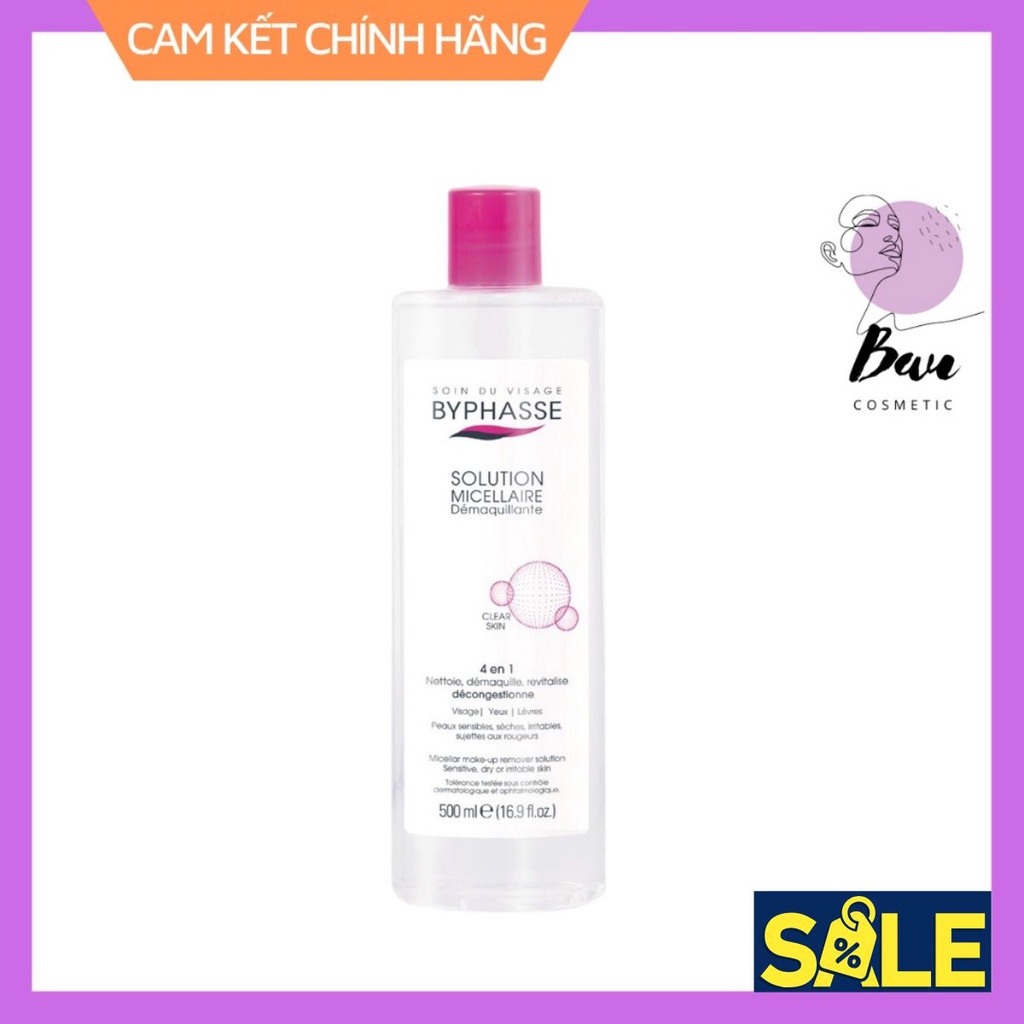 Nước Tẩy Trang Byphasse Micellar Make-up Remover Solution 500ml