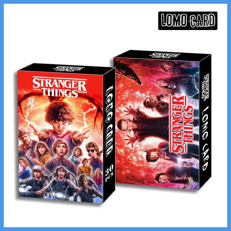 Stranger Things Card Captor Dragon Ball Photocard Lomo Card