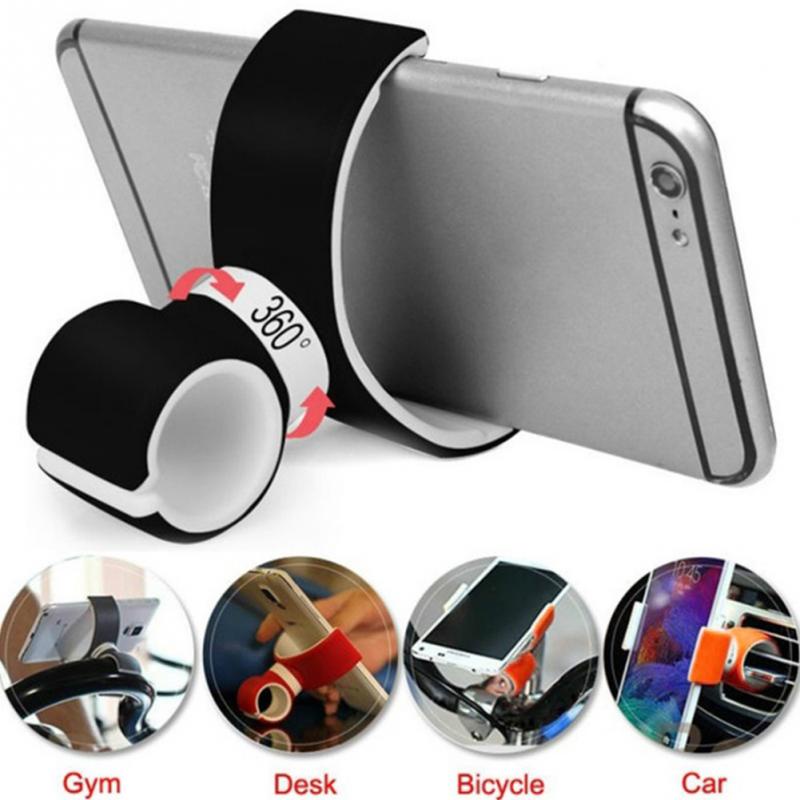 Giá Đỡ Điện Thoại Gắn Xe Đạp Thiết Kế Xoay 360 Độ Tiện Dụng