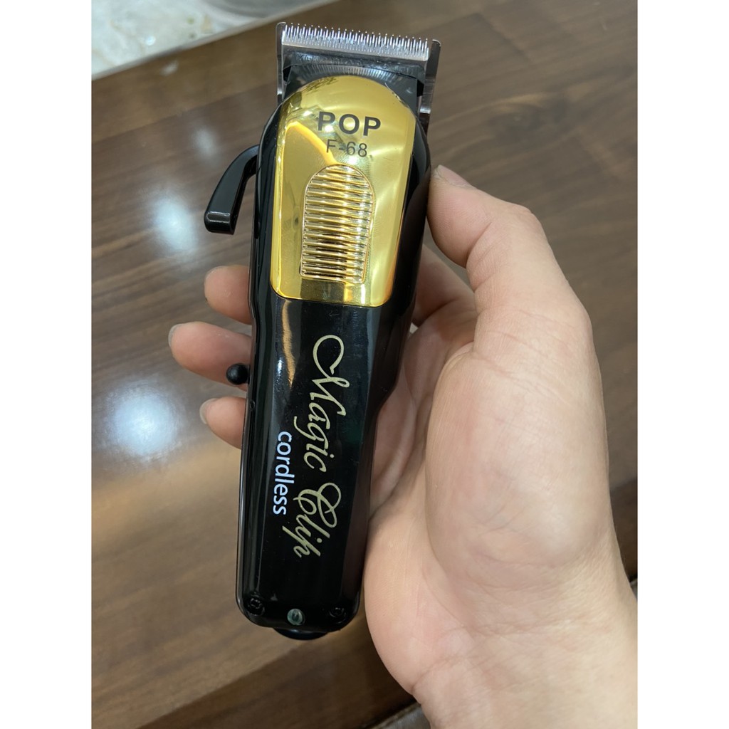 Tông đơ căt tóc POP Magic F-68 lưỡi kép chuyên fade
