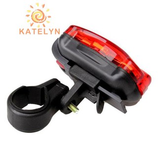 Đèn LED 5 bóng gắn trước/sau xe đạp