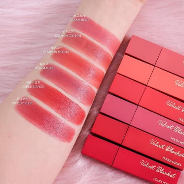 Son lì Hàn Quốc - Son kem lì mềm mịn Holika Holika Blanket Tint  - son lì | BigBuy360 - bigbuy360.vn