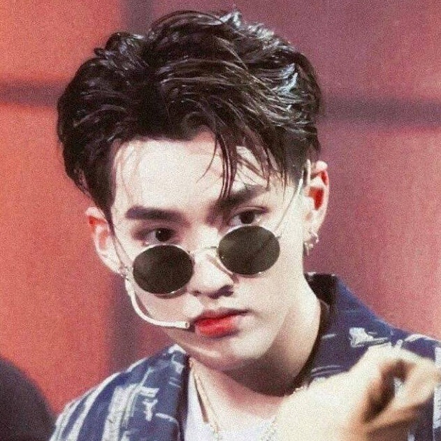 Kính mát chống UV400 khung tròn thời trang hiphop cá tính