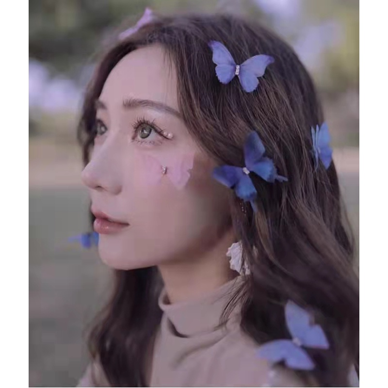 Kẹp tóc hình bướm 3D