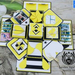 Hộp quà dán ảnh love box
