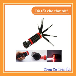 Bộ tô vít đa năng kiêm đèn pin (không bao gồm pin)