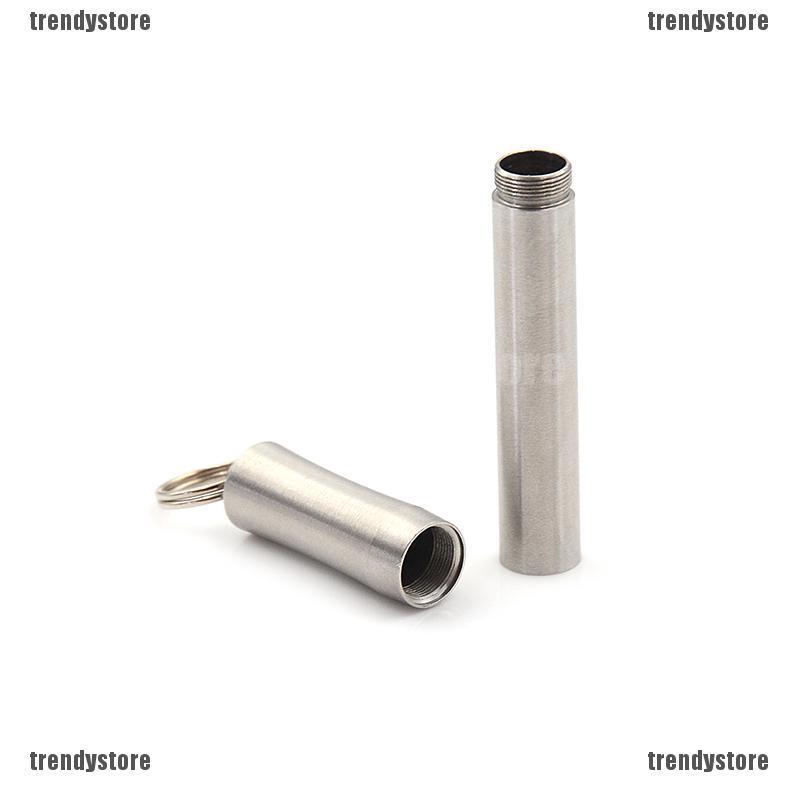 Hộp đựng tăm bằng titanium chống thấm nước dành cho du lịch