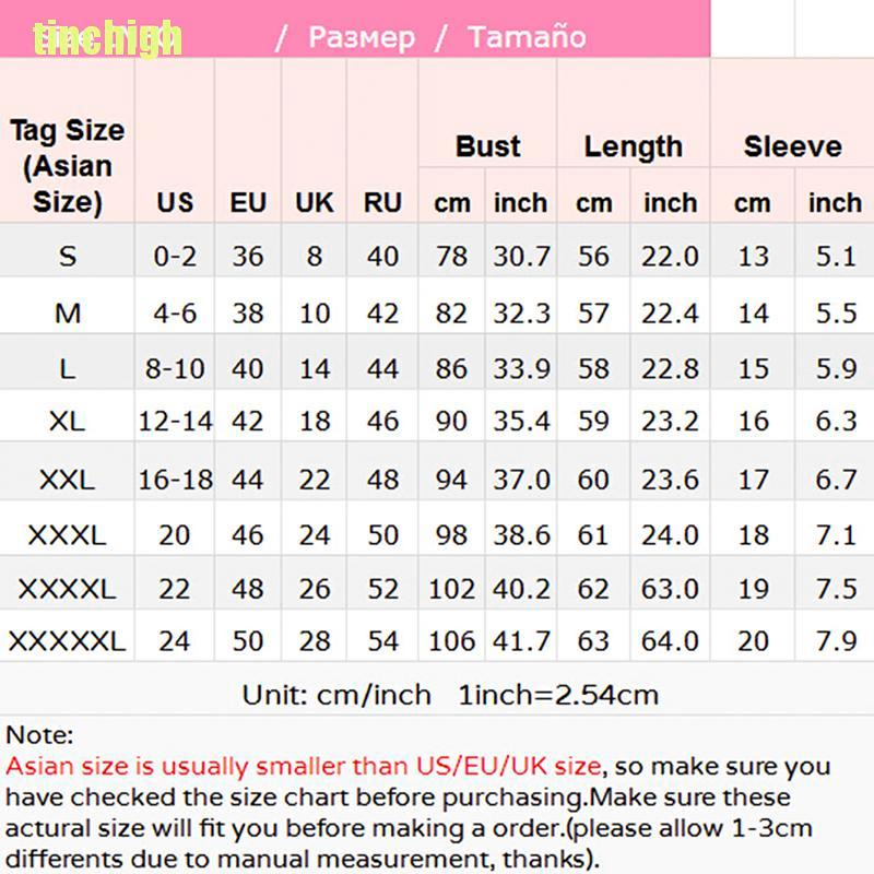 [Tinchigh] Women Fashion  Short Sleeve Ol Blouses Chiffon White Shirts Office Work Wear Top [Tin]