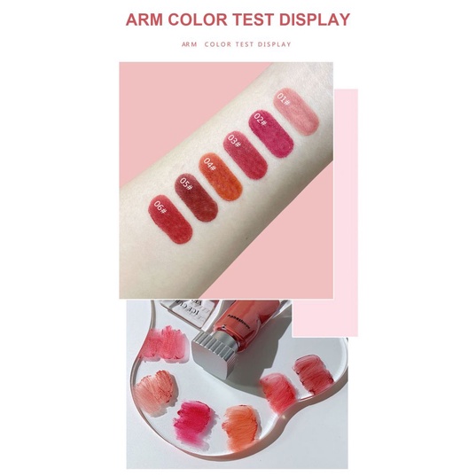 Son kem KAKASHOW ANNIES trang điểm lì mịn chống nước 6 màu tùy chọn