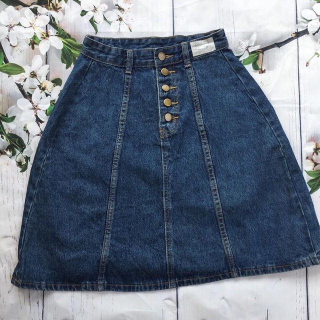 Chân váy jean 245