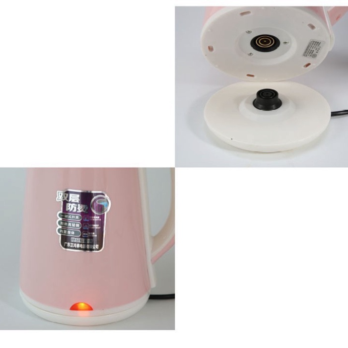 [Bảo Hành 12 Tháng] Ấm Siêu Tốc Cao Cấp JipLai Thái Lan Dung Tích 2.5L 2 Lớp Cách Nhiệt