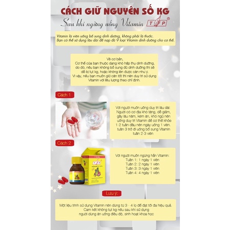 Có Giấy Kiểm Nghiệm An Toàn VNTEST | 9 VITAMIN TĂNG CÂN BẢN NỘI ĐỊA THÁI LAN CHÍNH HÃNG (KHÔNG CÓ TRỘN VIÊN NHỎ GÂY HẠI)
