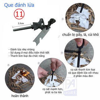 Hộp Sinh Tồn SOS Cao Cấp - 12 Món Phụ kiện Phượt Thủ Chuyên Nghiệp Tiện Lợi Phong Cách