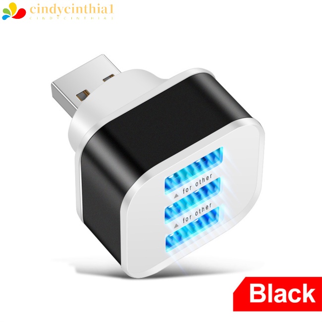 Bộ Chia 3 Cổng Usb 3 Cổng Tốc Độ Cao Tiện Dụng Mang Theo Du Lịch