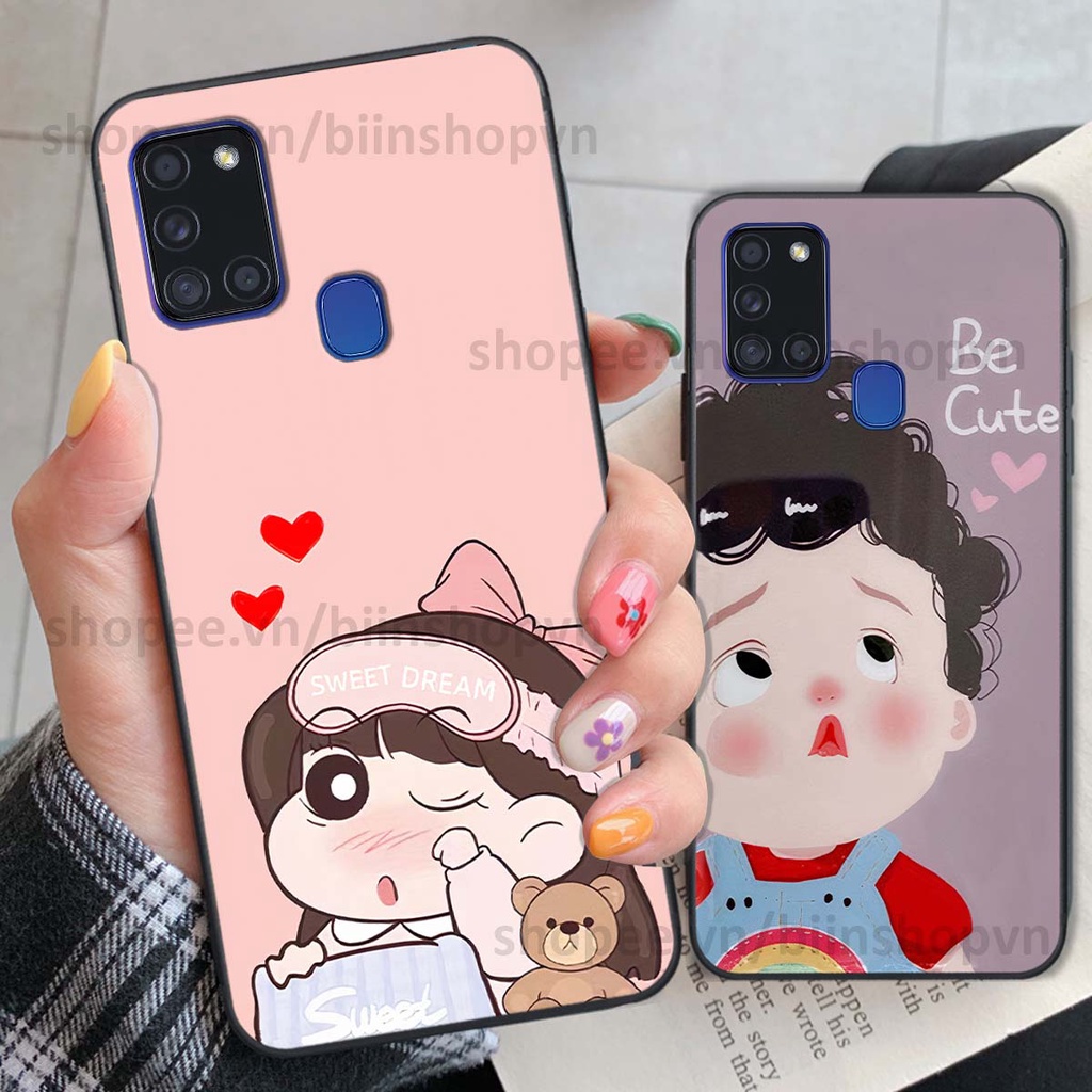 Ốp Samsung A21s in hình baby siêu dễ thương, ngộ nghĩnh đáng yêu