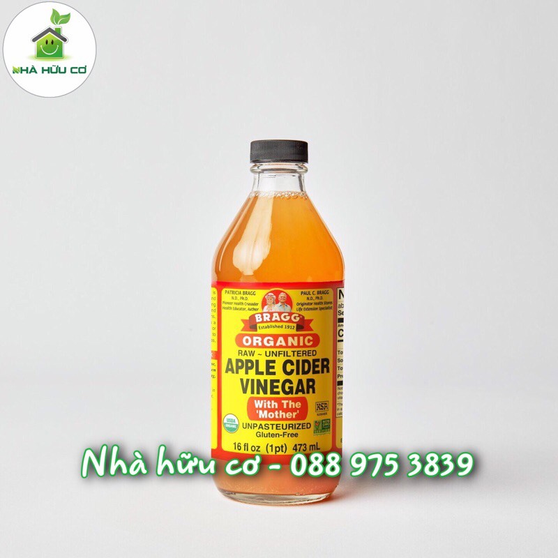 (GIÁ HỦY DIỆT) - Giấm táo hữu cơ Bragg chai 946ml và 473ml (Date:10/2025) | BigBuy360 - bigbuy360.vn