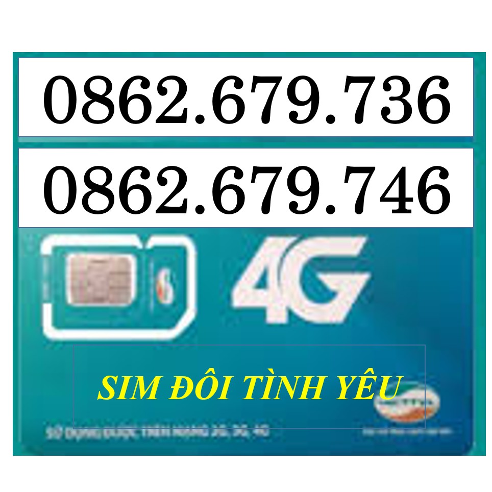 SIM ĐÔI TÌNH THÂN ẤP ÁP GIỐNG 9/10 SỐ