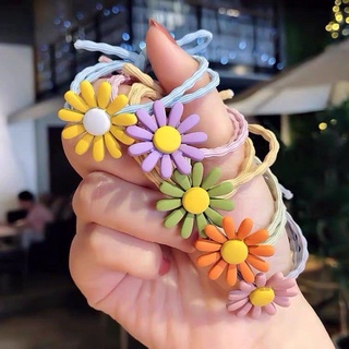 Dây Buộc Tóc Hoa Cúc Dễ Thương Cho Bé