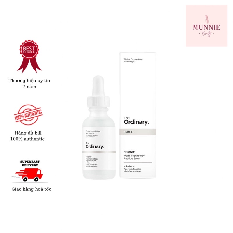 [Bill Sephora US] Tinh chất chống lão hoá T.Ordinary Buffet Multi-Technology Peptide Serum