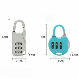 Khóa số mini dạng dài