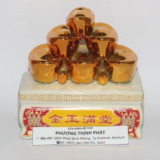 Thỏi Vàng Phong Thủy Kim Ngọc Mãn Đường