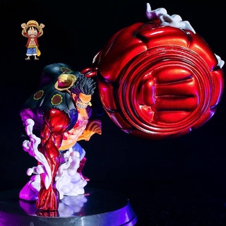 One Piece Monkey D Luffy Trang bị thứ 4 Tượng siêu lớn Người rắn Mô hình Vua vượn lớn