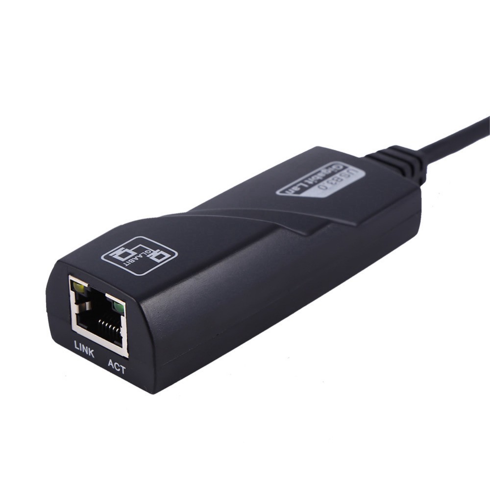 Dây chuyển đổi USB 3.0 sang lan 10-100-1000 Mbps Gigabit - Đầu cáp chuyển đổi cổng USB 3.0 sang cổng mạng lan RJ45