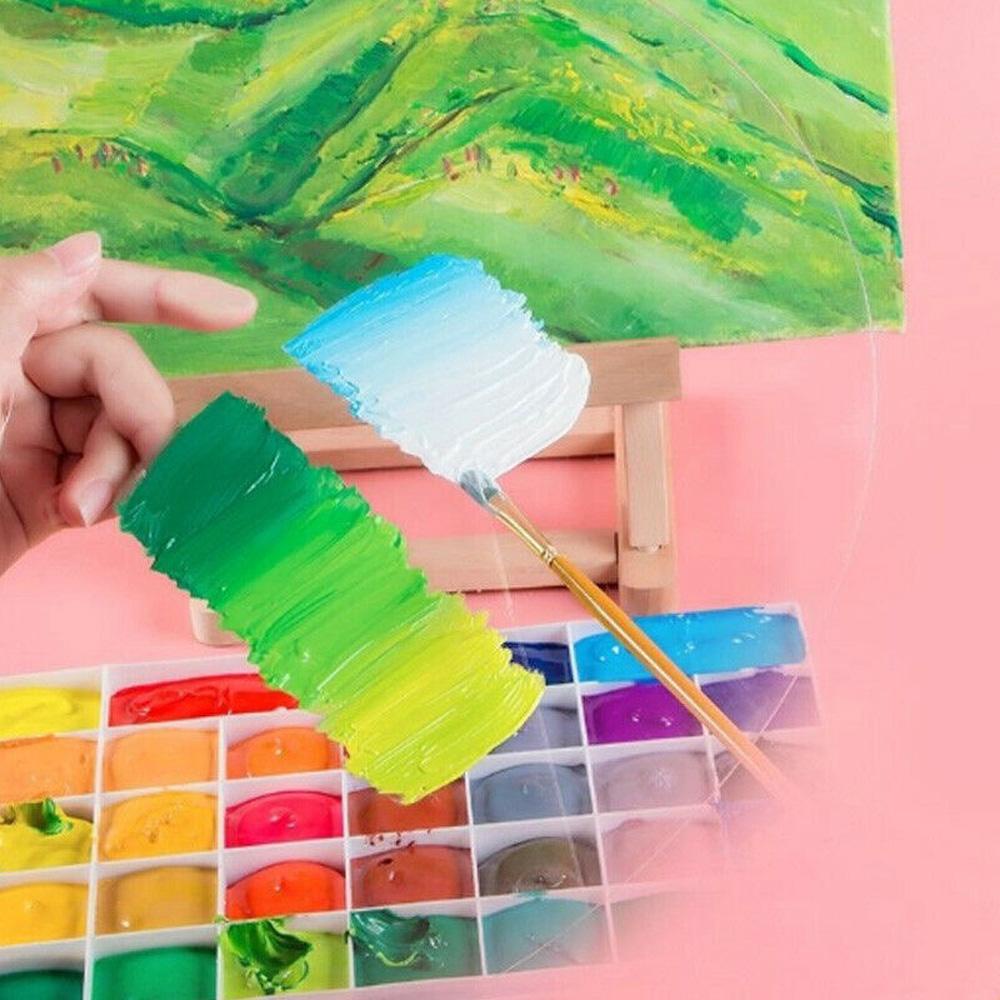 Bảng Đựng Màu Nước Chống Dính Dầu Bằng Acrylic Trong Suốt DIY AUGUSTINA