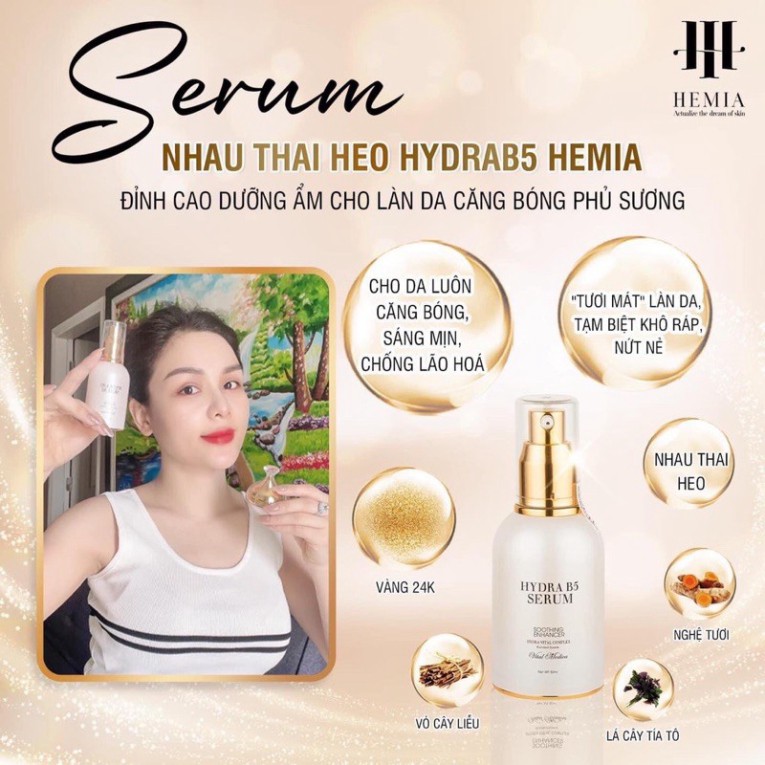 SERUM HYDRAB5 HEMIA- NHAU THAI HEO ĐỈNH CAO DƯỠNG ẨM- PHỦ SƯƠNG CĂNG BÓNG | BigBuy360 - bigbuy360.vn