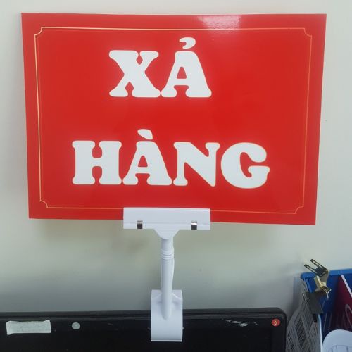 Biển fomex xả hàng, hàng mới về kích thước A4, A5