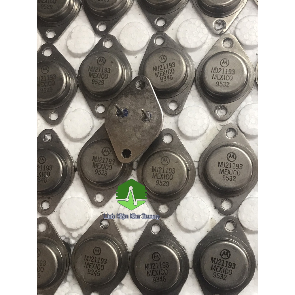 SÒ ÂM THANH MJ21193 và MJ21194 250V 16A 250W THÁO MÁY CHÍNH HÃNG MOTOROLA