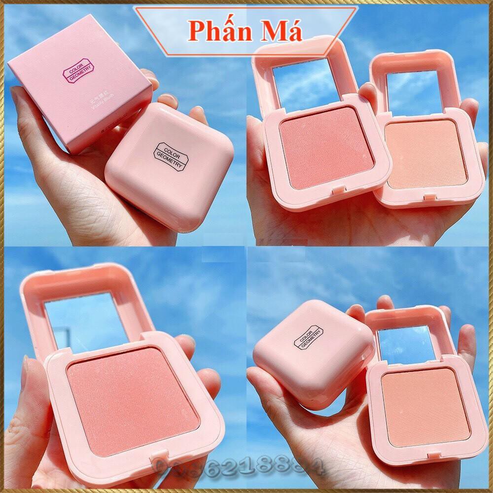  Phấn má hồng đơn sắc Lameila Blusher Color Geometry BLG6