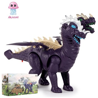 Đồ chơi mô hình khủng long có phát nhạc, có thể di chuyển tạo cảm giác thích thú cho trẻ ( Giao mẫu ngẫu nhiên )