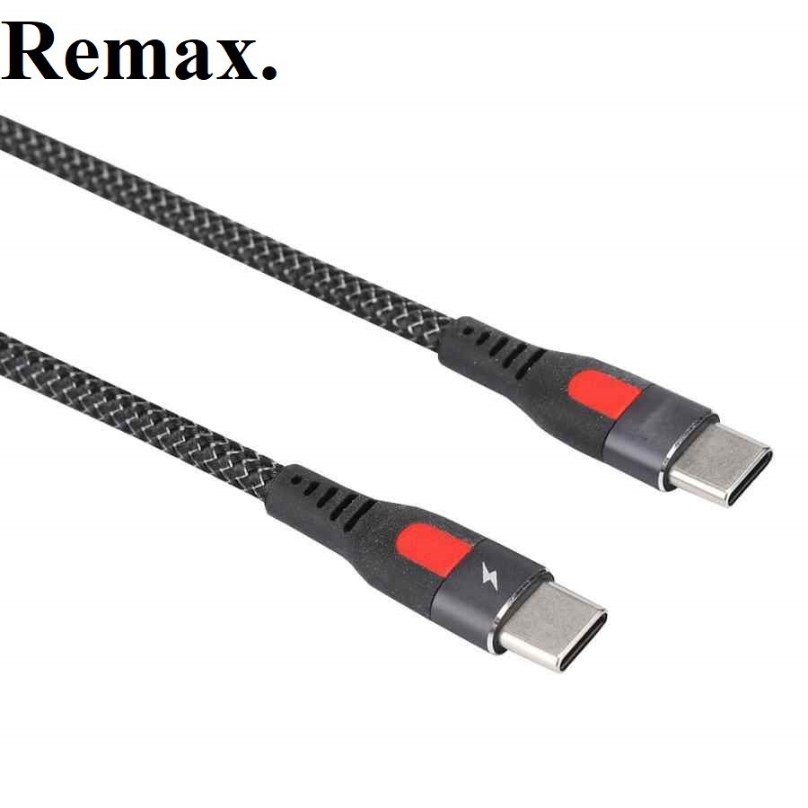 Dây sạc nhanh type c đến type c Remax rc-151 chính hãng