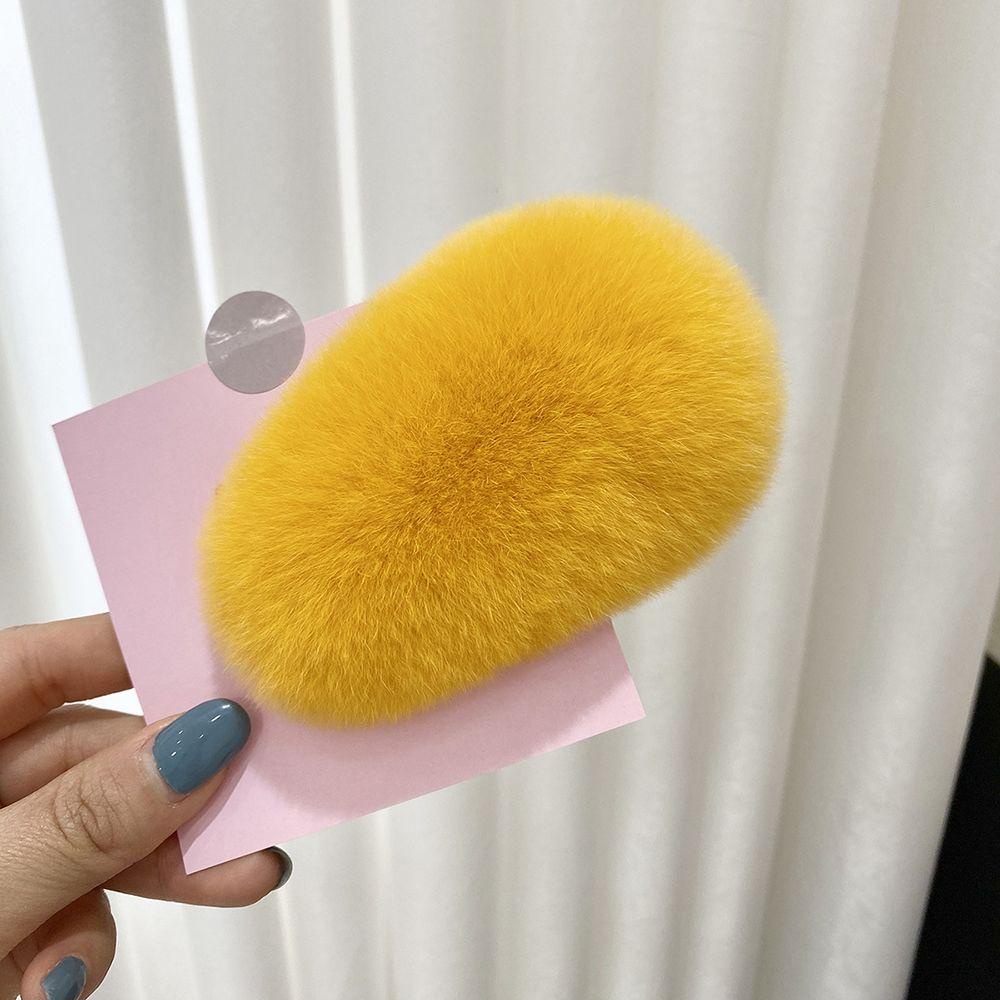 AROMA Kẹp TóC PhốI Lông Nhung Dễ Thương Cho Nữ