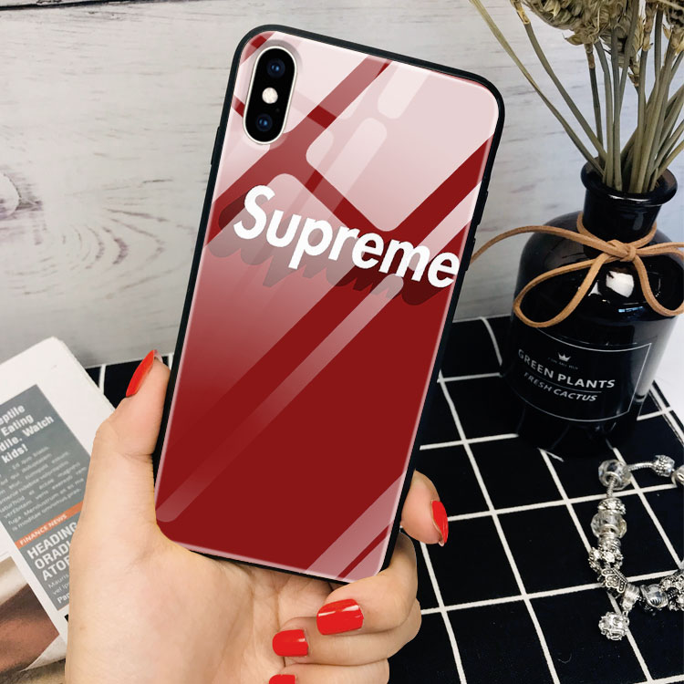 Ốp Ip Cute Hình Supreme_Màu Đỏ Siêu Đẹp MYCASE Iphone 6S/6S Plus/7/7Plus/8/8Plus/X/Xs/Xs Max/11/11 Promax/12/12 Promax