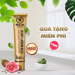 Kem che khuyết điểm Rulya Suncreen Eco độ che phủ cao không thấm nước giữ màu lên đến 24 giờ