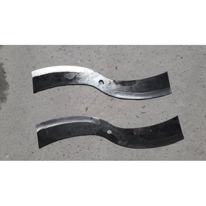 Lưỡi dao lắp máy thái chuối máy băm cỏ voi dài 42cm