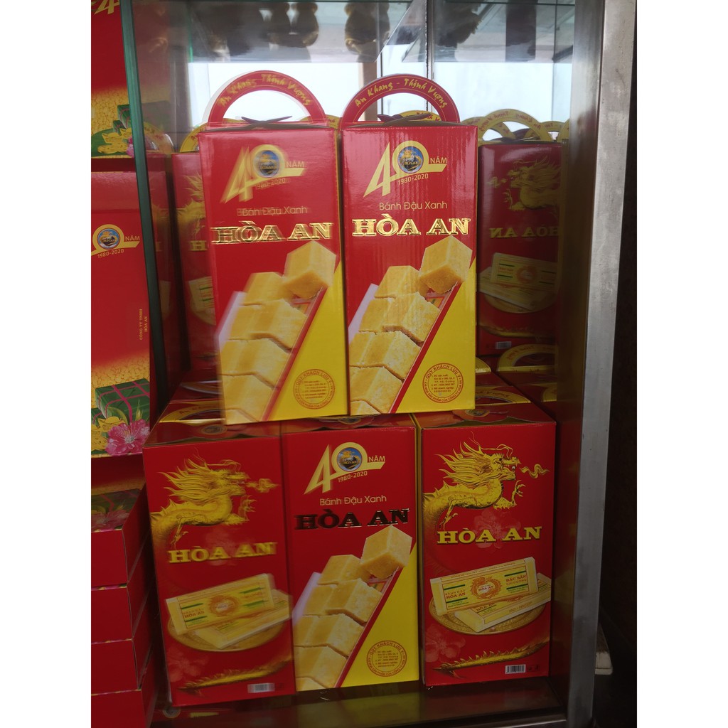 Bánh đậu xanh hoà an - Xách tay 1000g