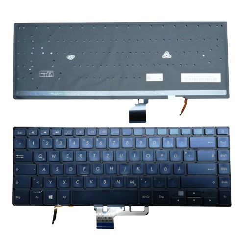Bàn phím laptop ASUS UX550GD UX550G UX550GEX Màu Xanh Đen