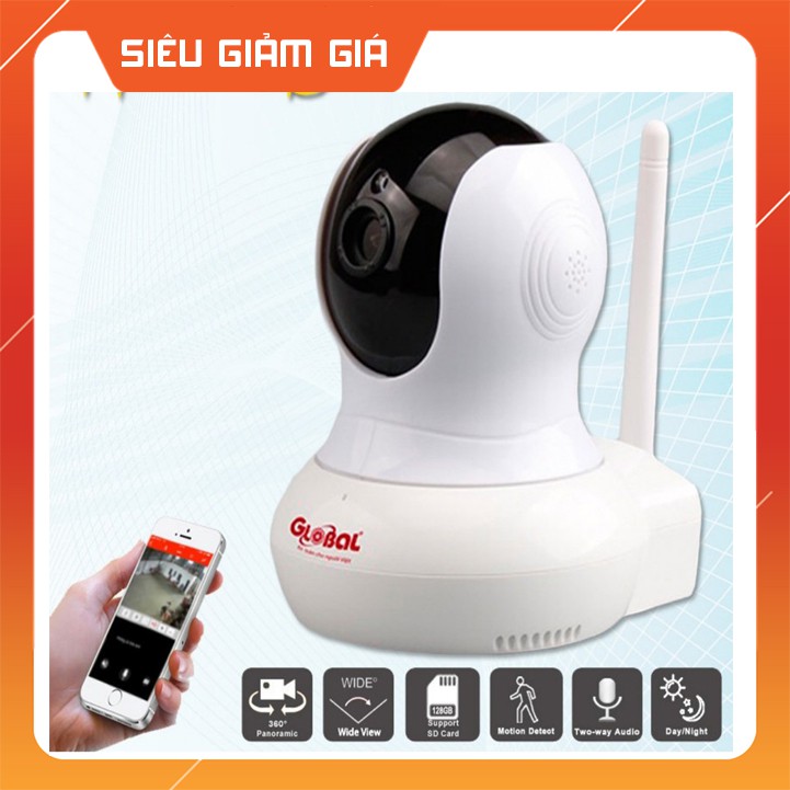 [DEAL GIẢM GIÁ]Camera 2M 1M WIFI Global FULL HD 1080P 720P Sever Việt Nam [Chính Hãng - Bảo Hành 24 tháng]