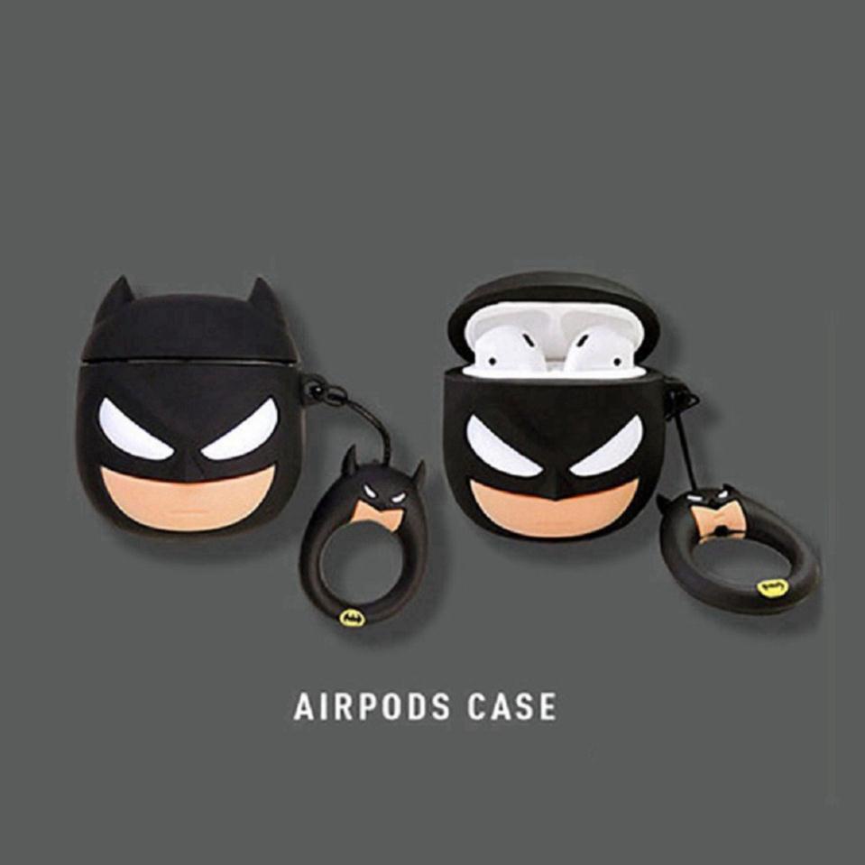 Airpods Case ⚡ Freeship ⚡ MẶT NẠ BATMAN Case Tai Nghe Không Dây Airpods 1/ 2/ i11/ i12/ i18/ i100 -