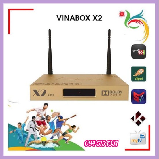 ANDROID TV BOX VINABOX X2 - CHÍNH HÃNG BẢO HÀNH 12 THÁNG