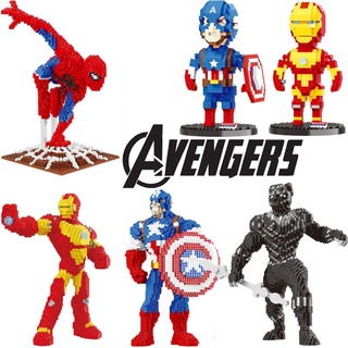 Mô hình lắp ráp lego iron man3 người nhện avengers4compatible mã vạch 20000