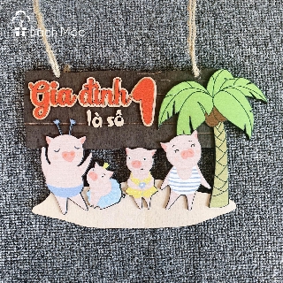 Bảng gỗ decor gia đình là số 1