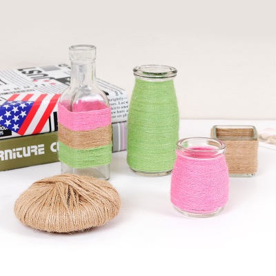 Dây thừng decor trang trí handmade dài 40m chất liệu dây gai hoa khô treo ảnh làm thiệp vòng đeo tay gói hoa gói quà