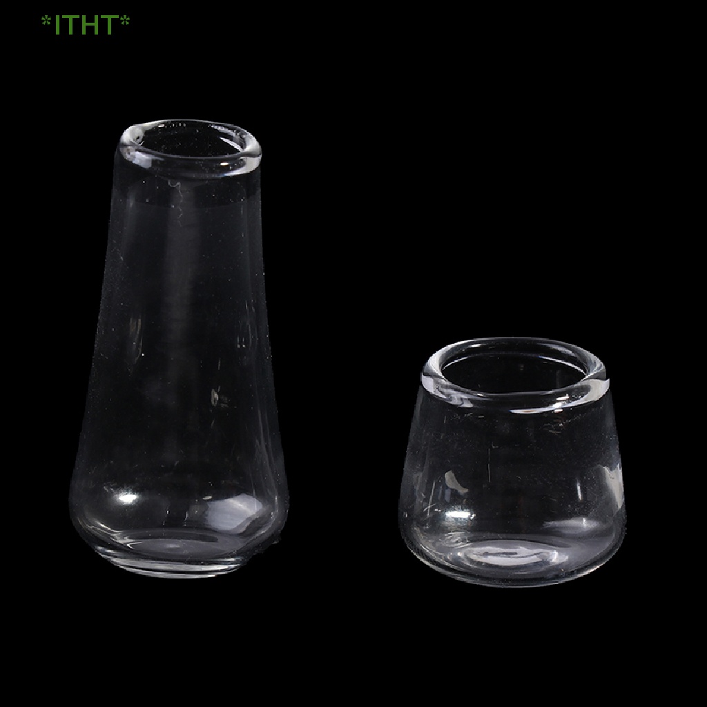 Bình Nước Thủy Tinh Mini Tỉ Lệ 1: 12 Trang Trí Nhà Búp Bê Mới
