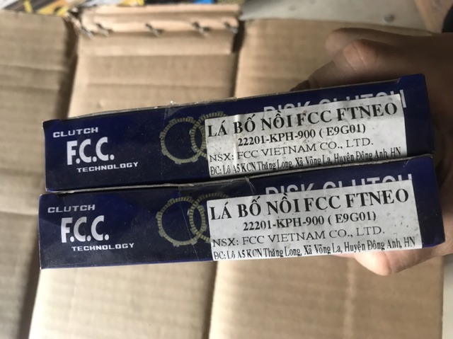 Bộ lá bố nồi ( lá côn) xe Future Neo/ Future 2/ Exciter 2011-2012 thương hiệu Fcc