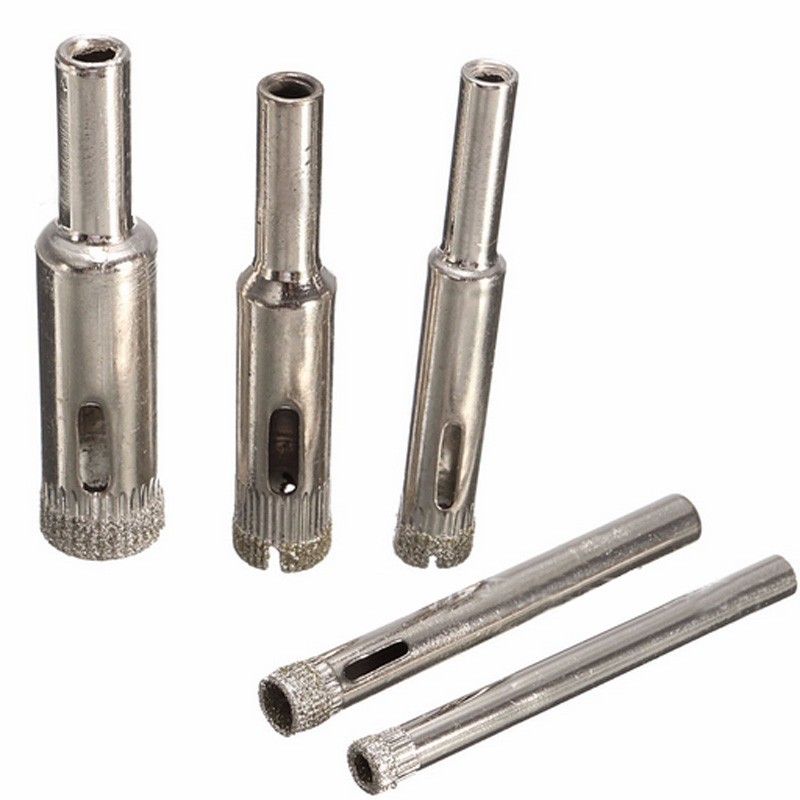 Mũi khoét lỗ tráng kim cương trục tròn dùng cho các vật dày 5mm-12mm