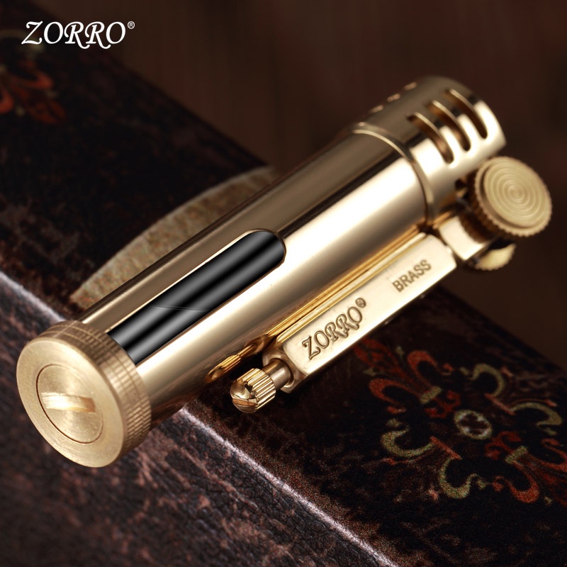 B_ẬT L_ỬA ZOR.RO CHÍNH HÃNG Z556 ĐỒNG KHỐI (BRASS )